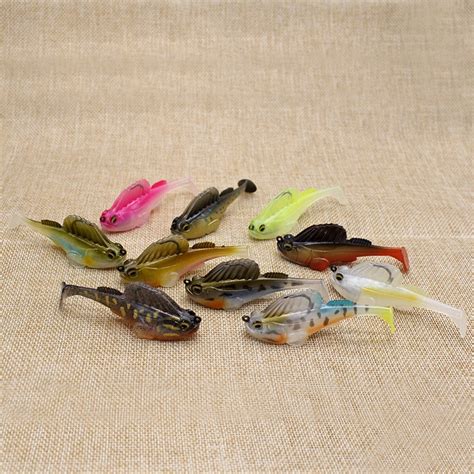 Angeln K Der Cm G Weiche K Der Swimbaits Fisch Springen Dark Sleeper