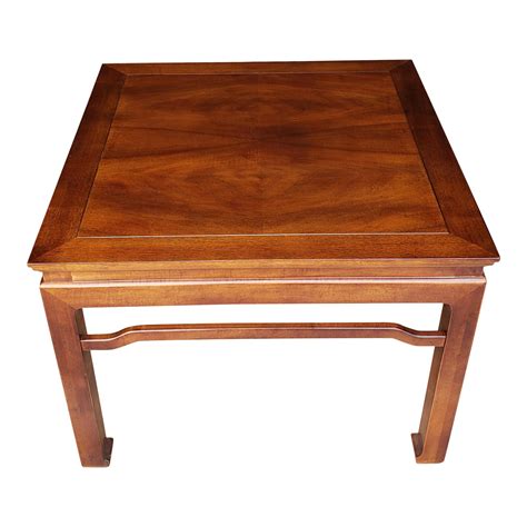 Vintage Henredon "Folio 16" Koa Wood & Walnut Coffee Table | Chairish