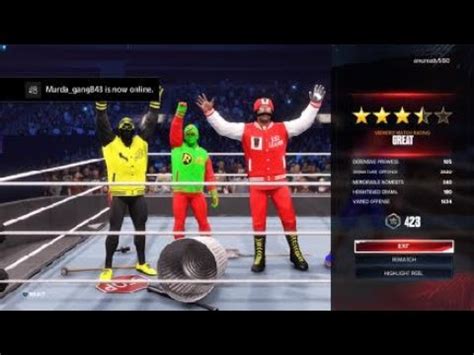 WWE 2K24 The Living Legends Vs The Judgement Day BackLash Elimination