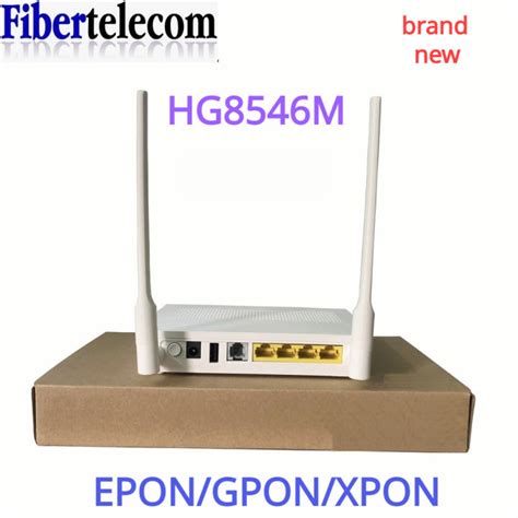 HG8546M EPON GPON XPON ONU FTTH Gigabit Modem Router Bare Metal