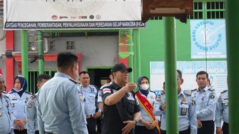 Kakanwil Kemenkumham Sumsel Lakukan Penguatan Tusi Di Lapas Muara Enim