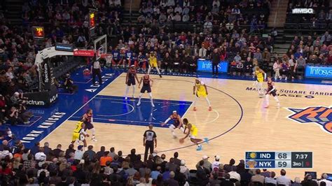 Pacers Vs Knicks Game Highlights Yahoo Sports