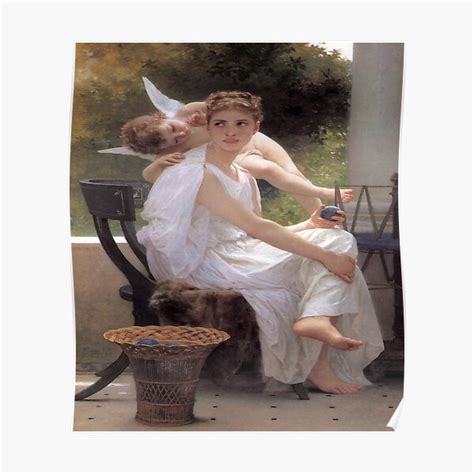 Work Interrupted William Adolphe Bouguereau Poster For Sale By Lexbauer Redbubble