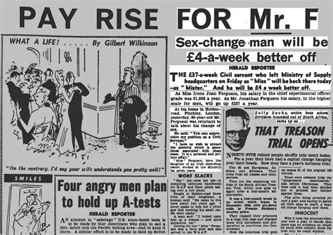 A Gender Variance Who S Who Sex Change In England Part