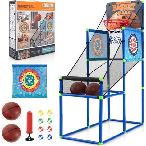 Costway Jeu De Basket Ball Arcade Enfants En Jeu De Balles