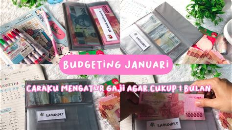 BUDGETING JANUARI 2023 CARA KU MENGATUR KEUANGAN RUMAH TANGGA YouTube