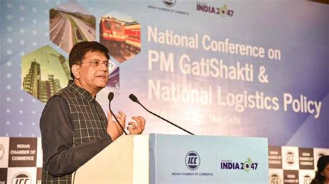 Piyush Goyal Unveils Pm Gatishakti Masterplan To Revolutionize