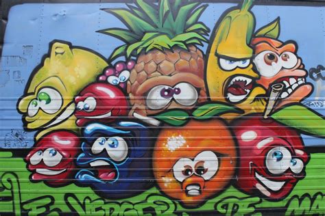 Street Art #fruit | Graffiti workshop, Graffiti, Graffiti drawing