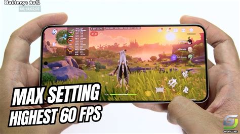 Samsung Galaxy S24 Plus Test Game Genshin Impact Max Setting Update Highest 60 Fps Gsm Full