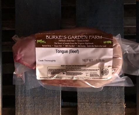 Ox Tongue – per lb – Pastured Farm Food Club