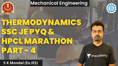 Thermodynamics Ssc Je Pyq And Hpcl Marathon Part By Ex Ies Sk