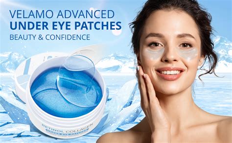 Under Eyes Patches For Dark Circles 24K Gold Under Eye Mask For Puffy