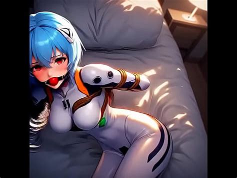 Rei Ayanami In Tight Combat Suit Is Bounded By Rope And Struggling XVIDEOS