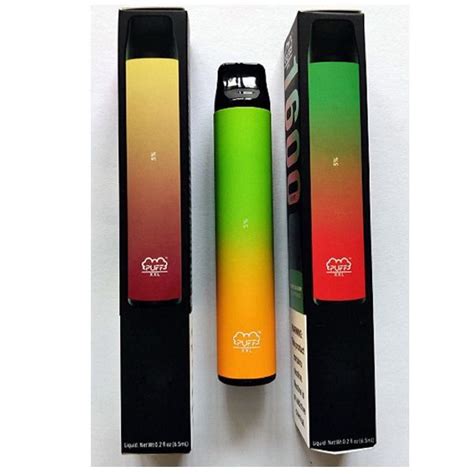 New Puff Xxl 1600 Puffs Hits Disposable Device Vape Pen Pre Filled