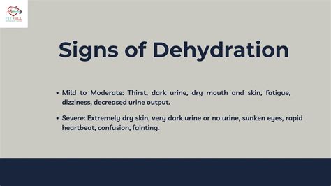 Staying Hydrated Recognizing And Preventing Dehydration Ppt