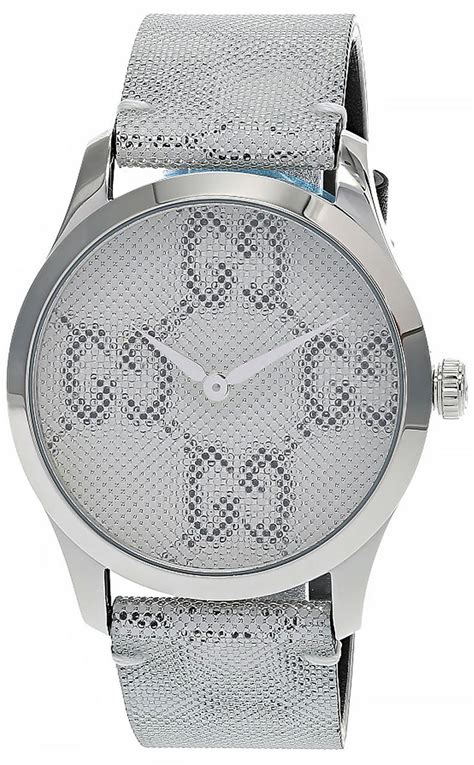 Gucci G Timeless 38mm Gg Motif Hologram Dial Unisex Watch Ya1264058 Fast And Free Us Shipping