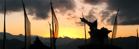 Bhutan-Sunset-Monastery - Bhutan Himalayan Experience