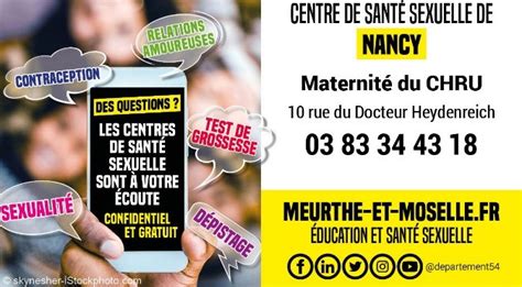 Chru De Nancy Centre De Santé Sexuelle Prévention Ado