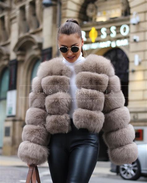 Furs By Natalia Ltd On Instagram Cropped Coat Shows Off Elongated