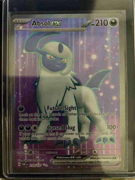 Absol EX Full Art Video Gaming Gaming Accessories Game Gift Cards