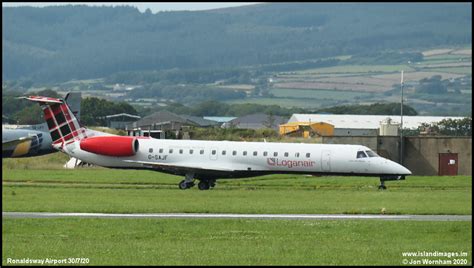 Loganair Embraer Erj Ep G Sajf C N Ronaldsway