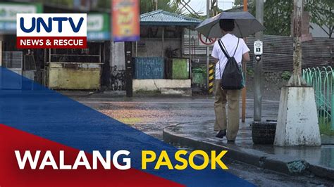 Klase Sa Cavite Suspendido Dahil Sa Bagyong Karding YouTube