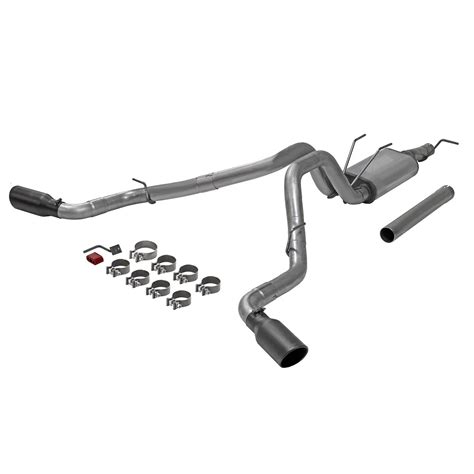 Flowmaster F Super Duty Flowfx Dual Exhaust System With Black Tips