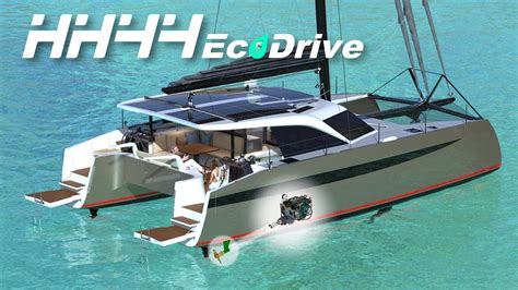 Electric Catamaran Of The Future The Hh Ecodrive Episode Youtube