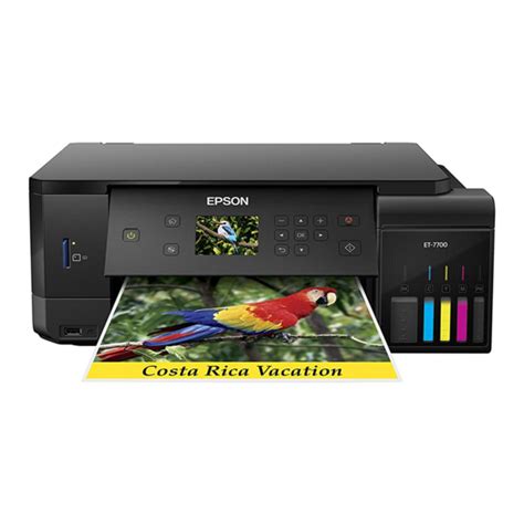 EPSON ET-7700 USER MANUAL Pdf Download | ManualsLib