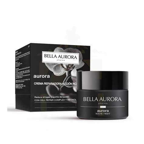 Bella aurora crema reparadora acción nocturna 1 envase 50 ml