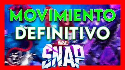 El MOVIMIENTO Esta MUY ROTO Con ESTE MAZO MARVEL SNAP YouTube