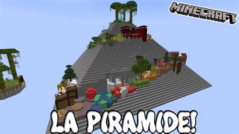 La Piramide Minecraft Mapa Parkour Triangle Youtube