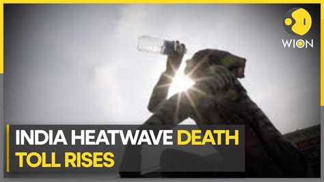 Deadly Heatwave In India Death Toll Rises Wion Climate Tracker Youtube