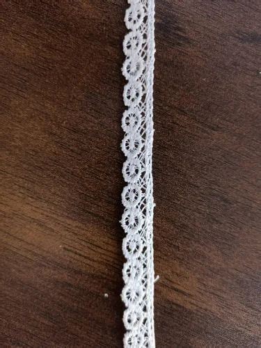 White Polyester Fancy Gpo Lace For Textile Industry Width Mm At Rs