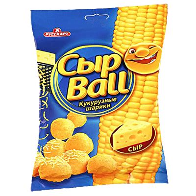 Кукурузные шарики "Сыр BALL", 120 г - купить в интернет-магазине Fix ...