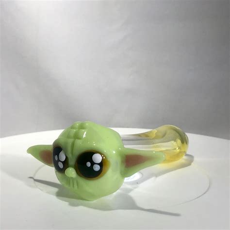 Baby Yoda Pipe - Off1Glass