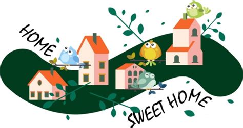 Download High Quality home sweet home clipart pretty Transparent PNG Images - Art Prim clip arts ...