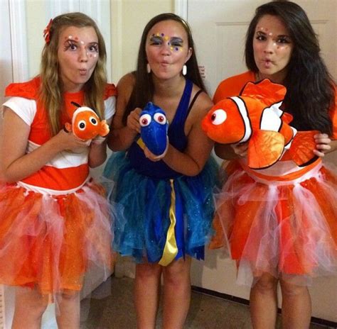 Nemo Dory Marlin Costumes Halloween Costumes Friends Cute