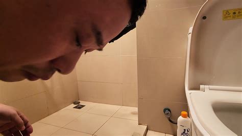 Naked In The Corridor Masturbating With A Big Chicken