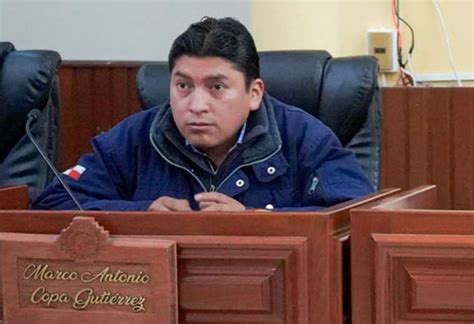 Marco Antonio Copa Es Elegido Como Nuevo Gobernador Suplente De Potos