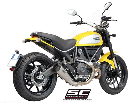 Conic Exhaust Ducati Scrambler 800 Classic 2018 D16 34