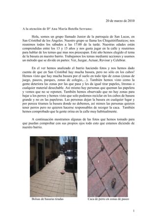 Carta Al Ayuntamiento Pdf