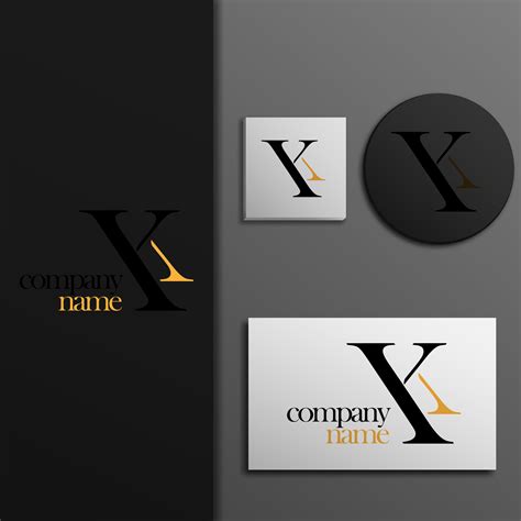 Logo Icon Design Letter X Y K Combine Simple Elegant Futuristic Luxury Eps 10 48922579 Vector