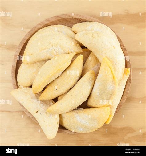 Colombian Empanada Frozen Raw Product Ready For Frying Stock Photo Alamy