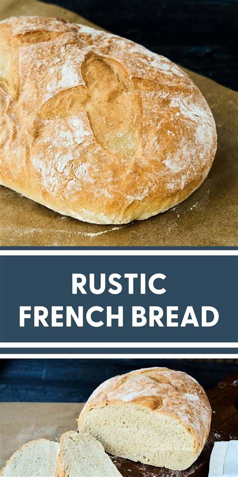 Rustic French Bread Recipe : Heart's Content Farmhouse