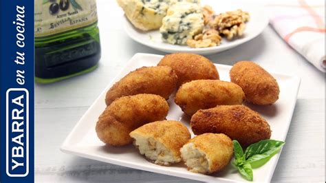 Croquetas de Roquefort y nueces Aperitivos fáciles YouTube