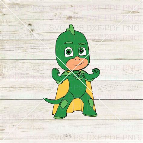 Pj Masks Svg Gekko Svg Pj Masks Printable Pj Masks Png Pj Etsy Hot Sex Picture