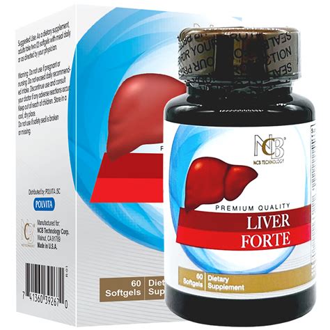 Viên Uống Bổ Gan Liver Forte Hộp 120 Viên Polvita Jsc