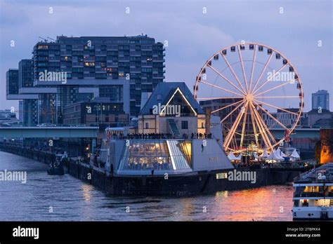 Ferris Wheel At The Chocolate Museum At The Christmas Market In The