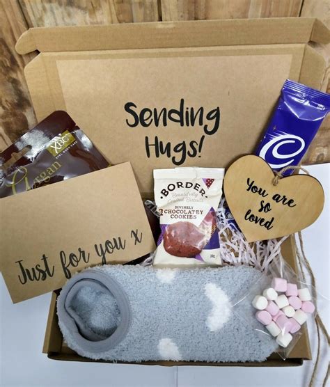 Hug In A Box T Lockdown Pamper Hamper Letterbox Thinking Of Etsy